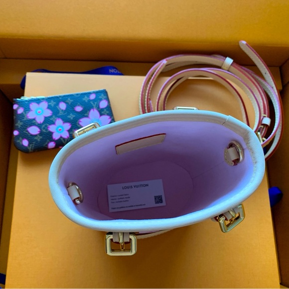 ***SOLD***Louis Vuitton x Murakami Cherry Blossom Nano Bucket Bag- NIB - Picture 5 of 9